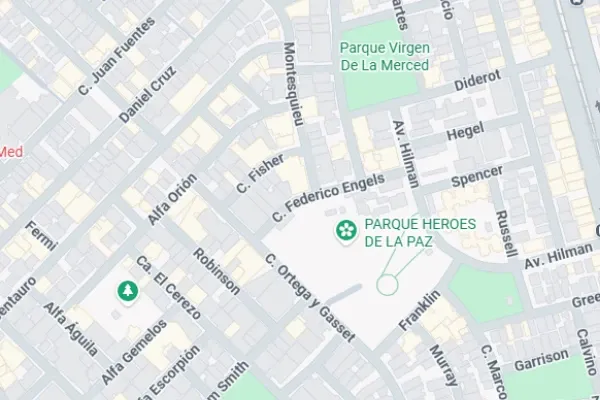 Mapa de ubicación de nuestra sede