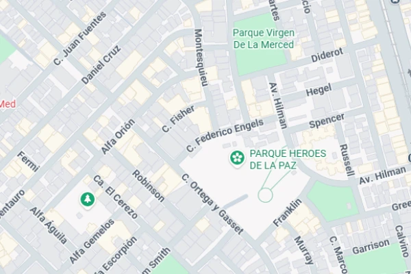 Mapa de ubicación de nuestra sede